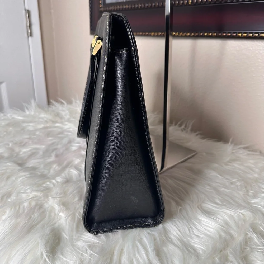 Burberry Black Leather Bag